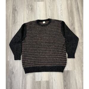 Vintage Alafoss Icewool Icelandic Sweater Men’s L Pure Wool Nordic Made Iceland